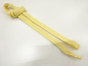 未使用品　正絹　手組帯締め